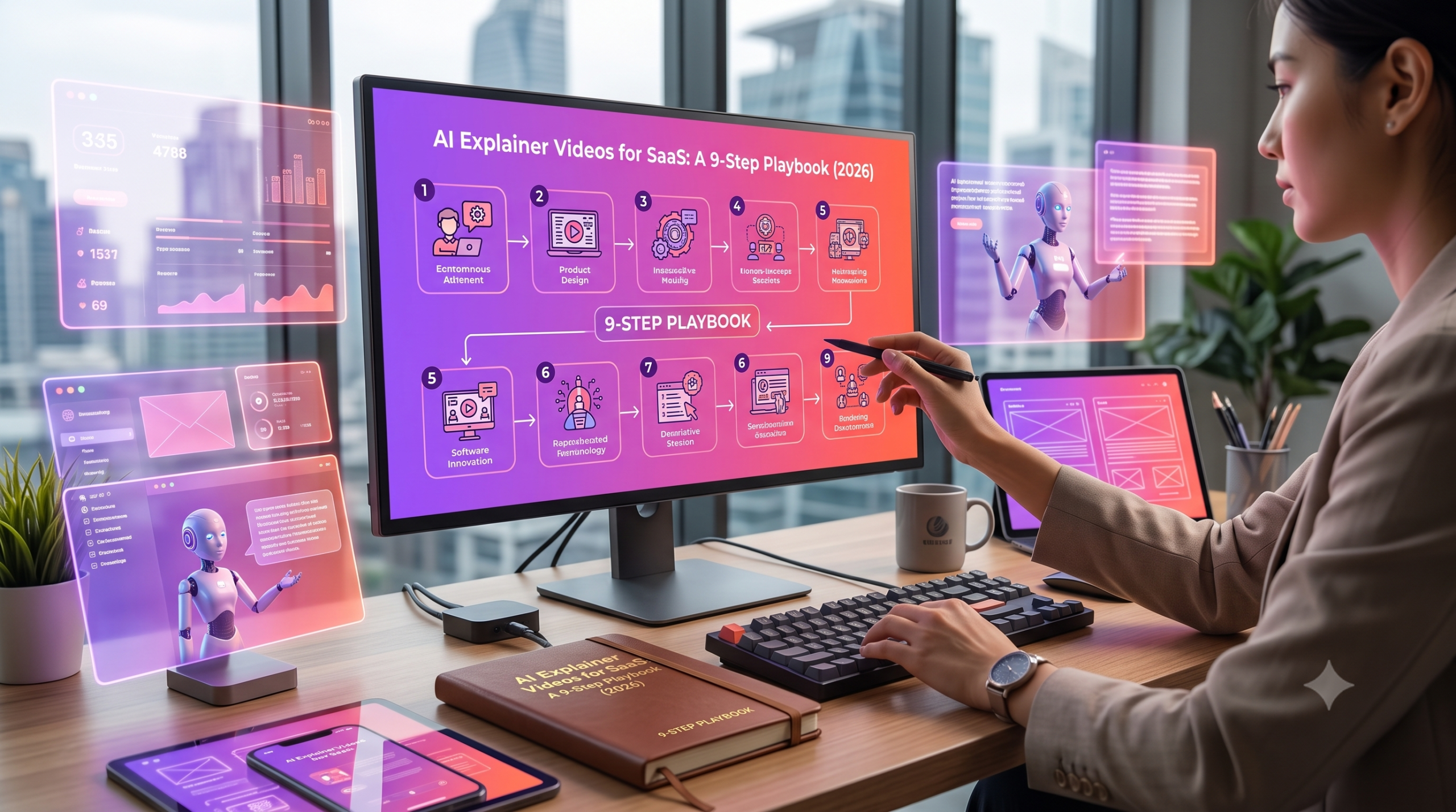 AI Explainer Videos for SaaS: A 9-Step Playbook (2026)