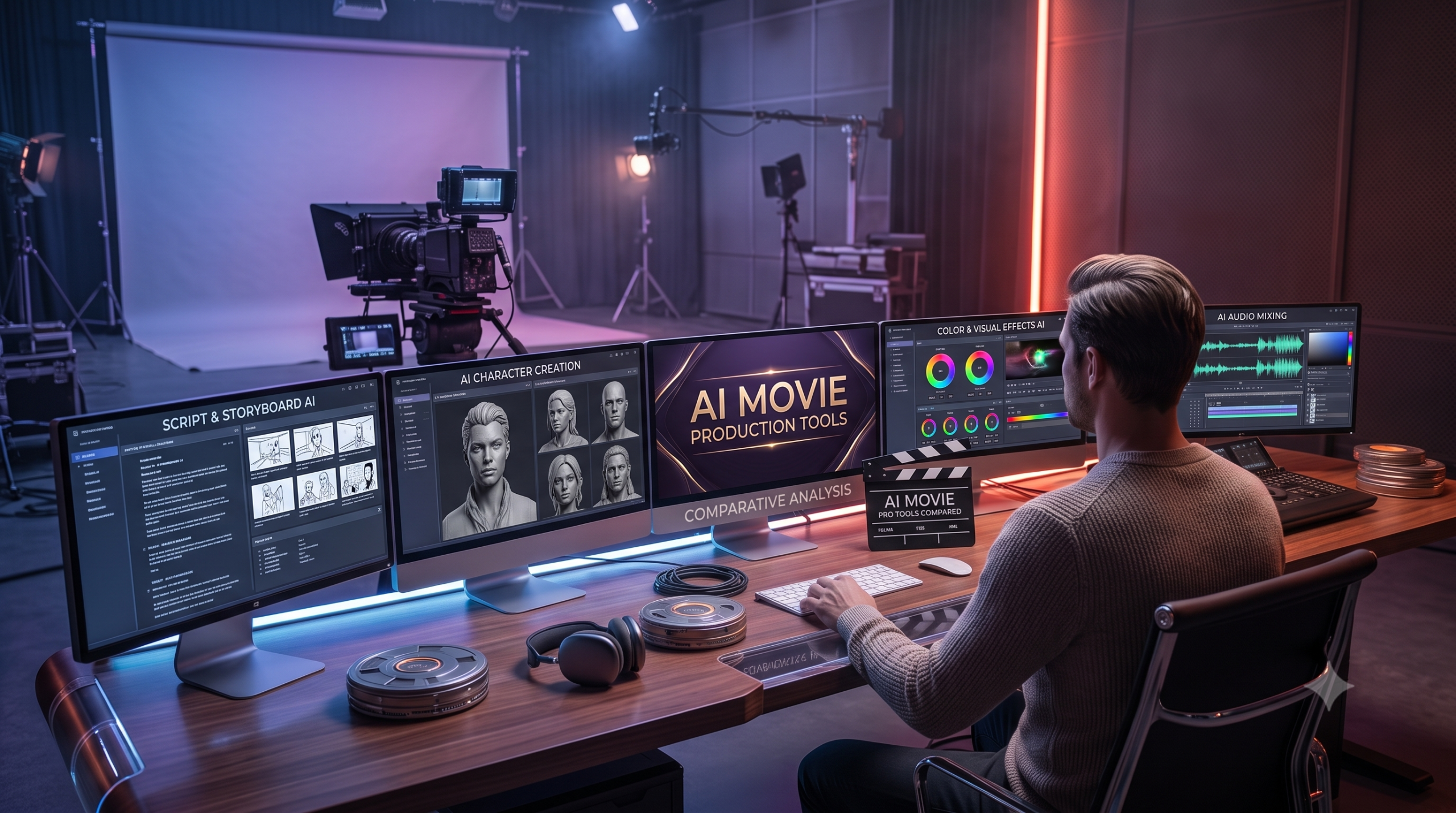 Top 7 AI Movie Production Tools Compared