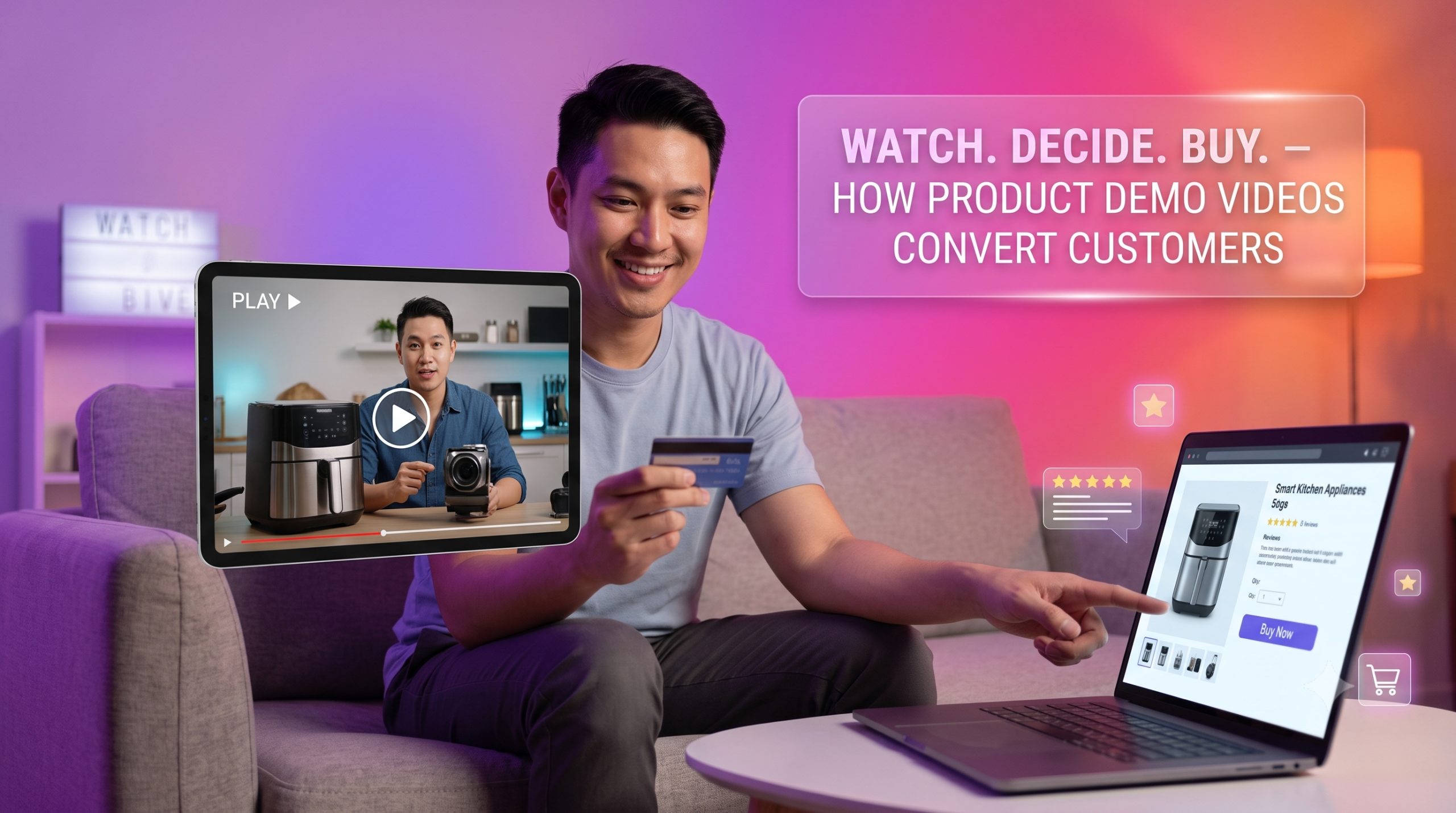 How Product Demonstration Videos Help Customers Make Buying Decisions