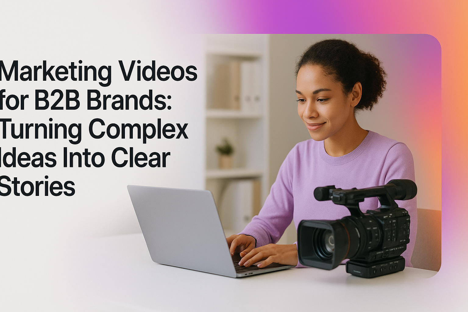 Marketing Videos for B2B Brands: Turning Complex Ideas Into Clear Stories