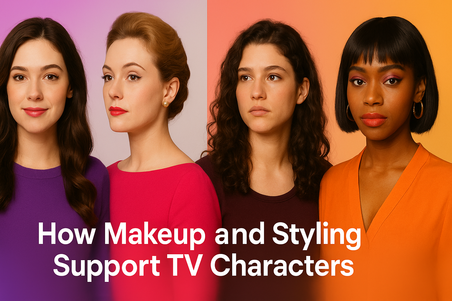 How Makeup and Styling Support TV Characters